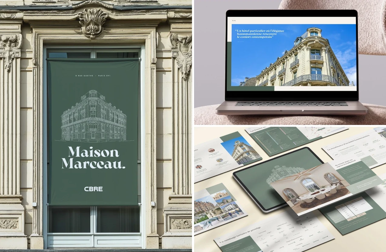 Maison Marceau Paris 16 - supports Studio Giraud